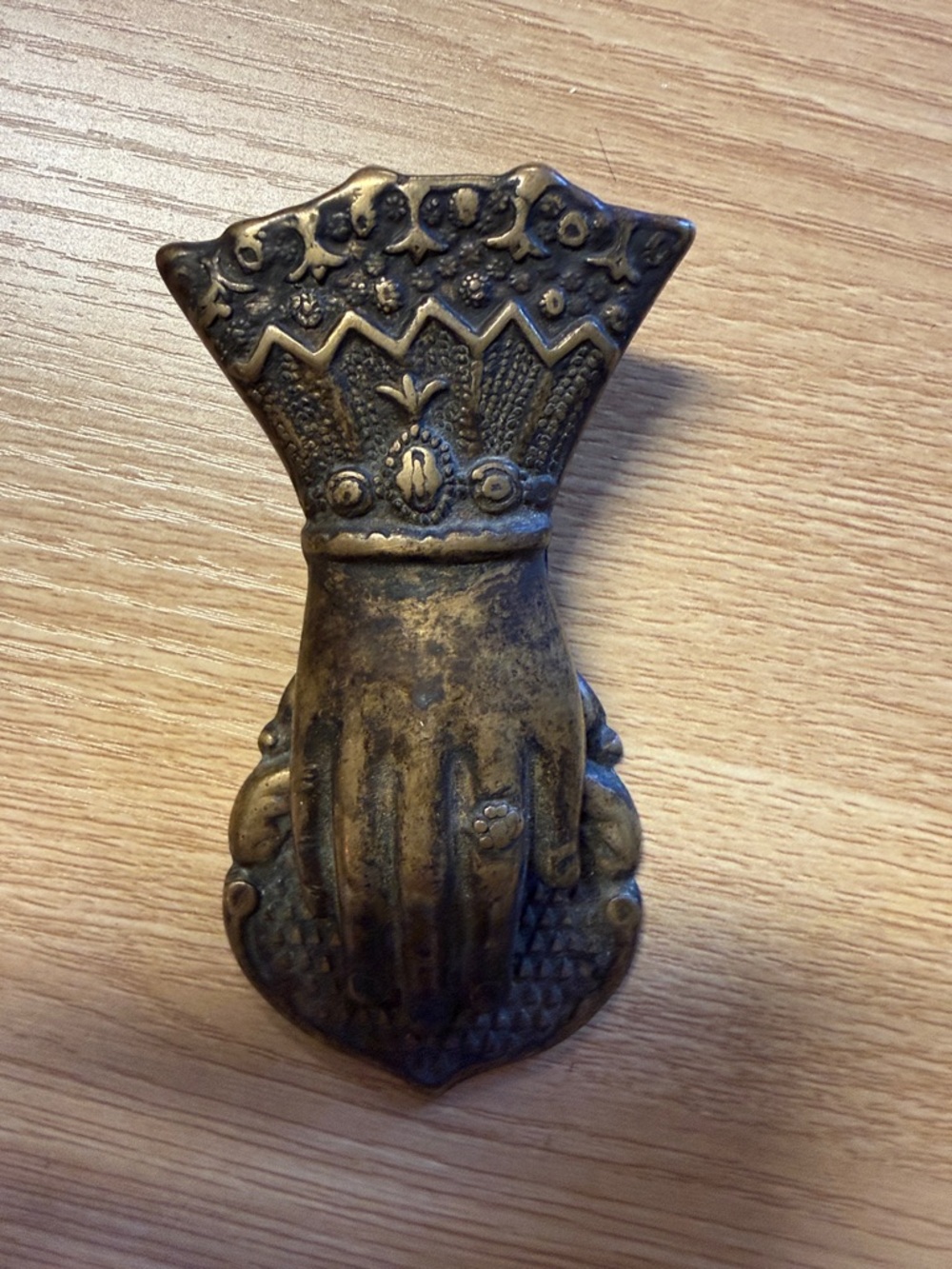 Victorian-style Lady's hand paper clip/ weight